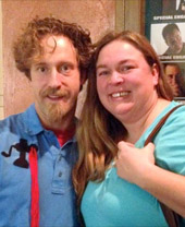 Josh Blue and Annette